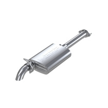 2000-2006 Jeep Wrangler (TJ) 4-cyl 2.5L, 6-cyl 4.0L 2,5'' Catback Sportavgassystem Single Off-Road Turn Down Alum Ex MBRP